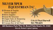 Silver Spur Equestrian Business Card