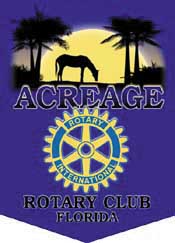 Acreage Rotary Club Banner