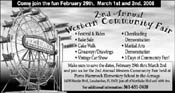 Pierce Hammock Festival Ad