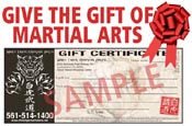 WTMA Gift Certificate