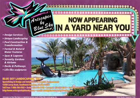 Appearing in a Yard Near You