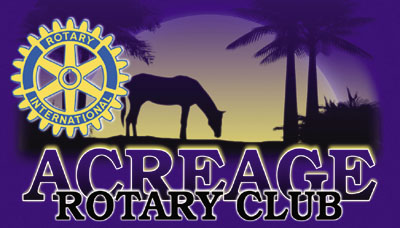 Acreage Rotary Member Badge