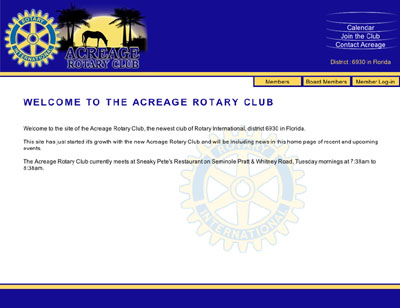 Acreage Rotary