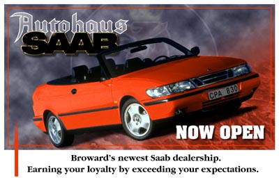 Autohaus Saab Now Open