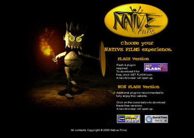 Native Films internet site