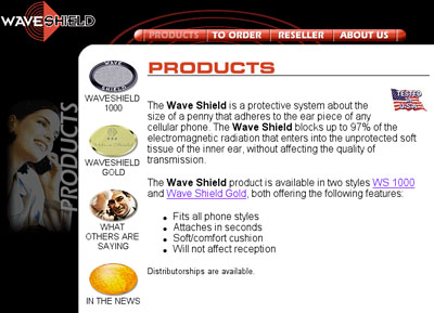 Wave Shield website